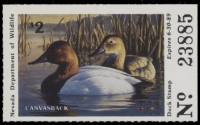 Scan of 1988 Nevada Duck Stamp MNH VF