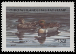 Scan of 1984 Ohio Duck Stamp MNH VF