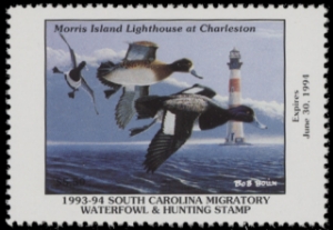 Scan of 1993 South Carolina Duck Stamp MNH VF