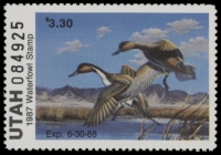 Scan of 1987 Utah Duck Stamp MNH VF