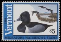 Scan of 1994 Vermont Duck Stamp MNH VF