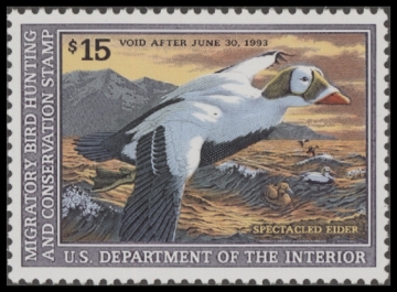 Picture of RW59 1992 Duck Stamp  MNH F-VF