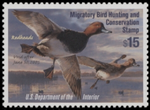 Scan of RW71 2004 Duck Stamp  MNH F-VF