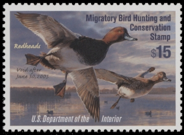 Scan of RW71 2004 Duck Stamp  MNH F-VF