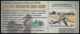 Scan of 2003 Washington Duck Stamp MNH VF