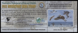 Scan of 2022 Washington Duck Stamp MNH VF