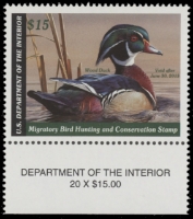 Scan of RW79 2012 Duck Stamp  MNH F-VF