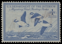 Scan of RW15 1948 Duck Stamp  Used F-VF