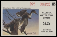 Scan of 1979 Florida Duck Stamp - First of State MNH VF