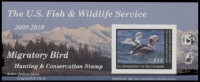Scan of RW76A 2009 Duck Stamp  MNH F-VF