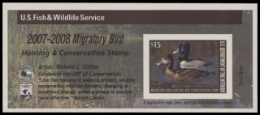 Scan of RW74A 2007 Duck Stamp  MNH F-VF