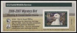 Scan of RW73A 2006 Duck Stamp  MNH F-VF