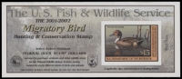 Scan of RW68A 2001 Duck Stamp  MNH F-VF