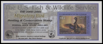 Scan of RW67A 2000 Duck Stamp  MNH F-VF