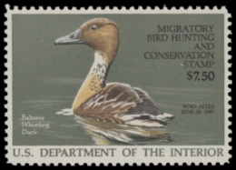 Scan of RW53 1986 Duck Stamp  MNH F-VF