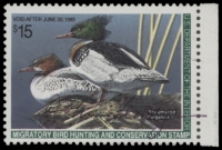 Scan of RW61 1994 Duck Stamp  Used F-VF