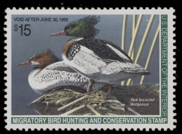 Scan of RW61 1994 Duck Stamp  MLHVF