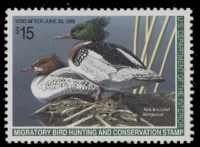 Scan of RW61 1994 Duck Stamp  MLHVF