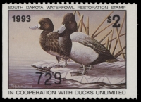 Scan of 1993 South Dakota Duck Stamp MNH VF