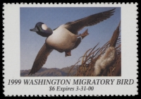 Scan of 1999 Washington Duck Stamp MNH VF