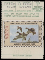 Scan of 1979 Tennessee Duck Stamp - First of State MNH VF