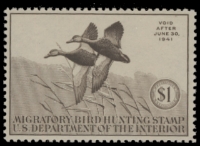 Scan of RW7 1940 Duck Stamp  MNH F-VF