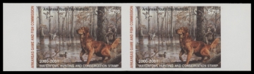 Scan of 2000 Arkansas Duck Stamp MNH VF