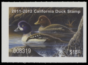 Scan of 2011 California Duck Stamp MNH VF