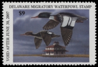 Scan of 2006 Delaware Duck Stamp