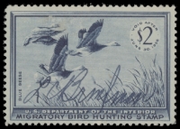 Scan of RW22 1955 Duck Stamp 