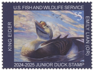 Scan of JDS32 2024 Duck Stamp 