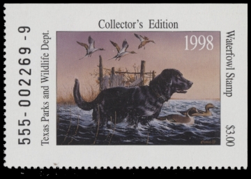 Scan of 1998 Texas Duck Stamp