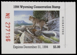 Scan of 1994 Wyoming Duck Stamp