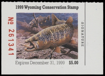 Scan of 1999 Wyoming Duck Stamp