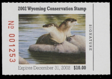 Scan of 2002 Wyoming Duck Stamp