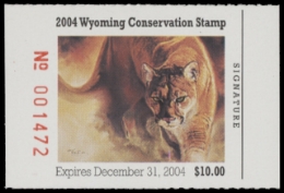 Scan of 2004 Wyoming Duck Stamp