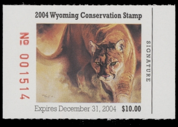 Scan of 2004 Wyoming Duck Stamp