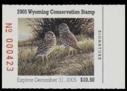 Scan of 2005 Wyoming Duck Stamp