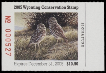 Scan of 2005 Wyoming Duck Stamp