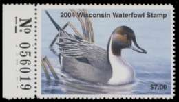 Scan of 2004 Wisconsin Duck Stamp