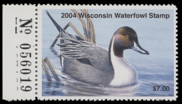 Scan of 2004 Wisconsin Duck Stamp