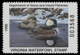 Scan of 1996 Virginia Duck Stamp