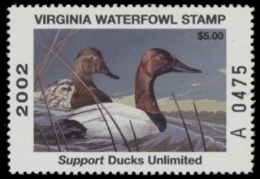 Scan of 2002 Virginia Duck Stamp