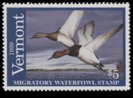 Scan of 1999 Vermont Duck Stamp