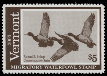 Scan of 2003 Vermont Duck Stamp