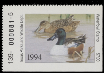 Scan of 1994 Texas Duck Stamp