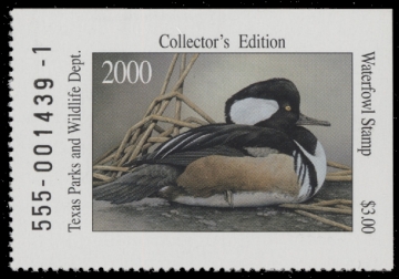 Scan of 2000 Texas Duck Stamp