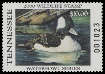 Scan of 2000 Tennessee Duck Stamp