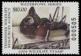 Scan of 2004 Tennessee Duck Stamp