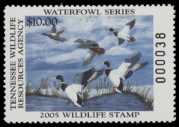 Scan of 2005 Tennessee Duck Stamp